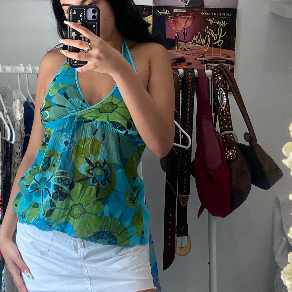 SUMMER HALTER TOP 🏝🦋